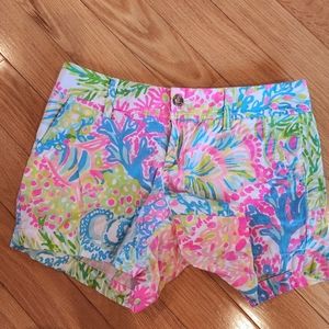 Lily Pulitzer Callahan Shorts Size 6
